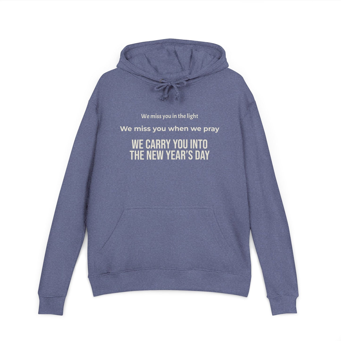 Black 'Tomorrow' Graphic Hoodie — Subtle Tonal Vintage Text Pullover