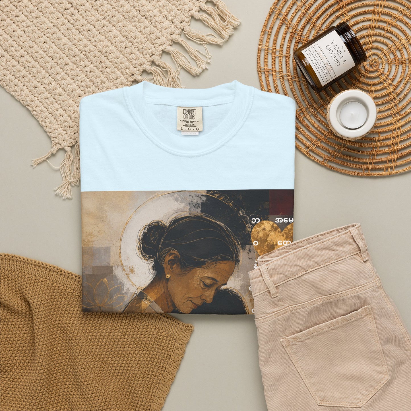 T-Shirt - Mother and Child Heart Artwork Tee