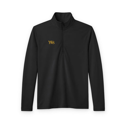 Men's PosiCharge® Tri-Blend Wicking Quarter-Zip Pullover