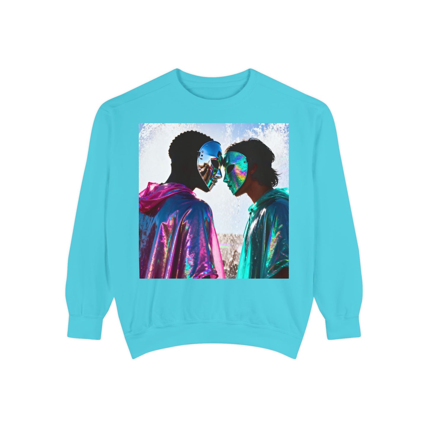Cosmic Lovers Art Sweatshirt