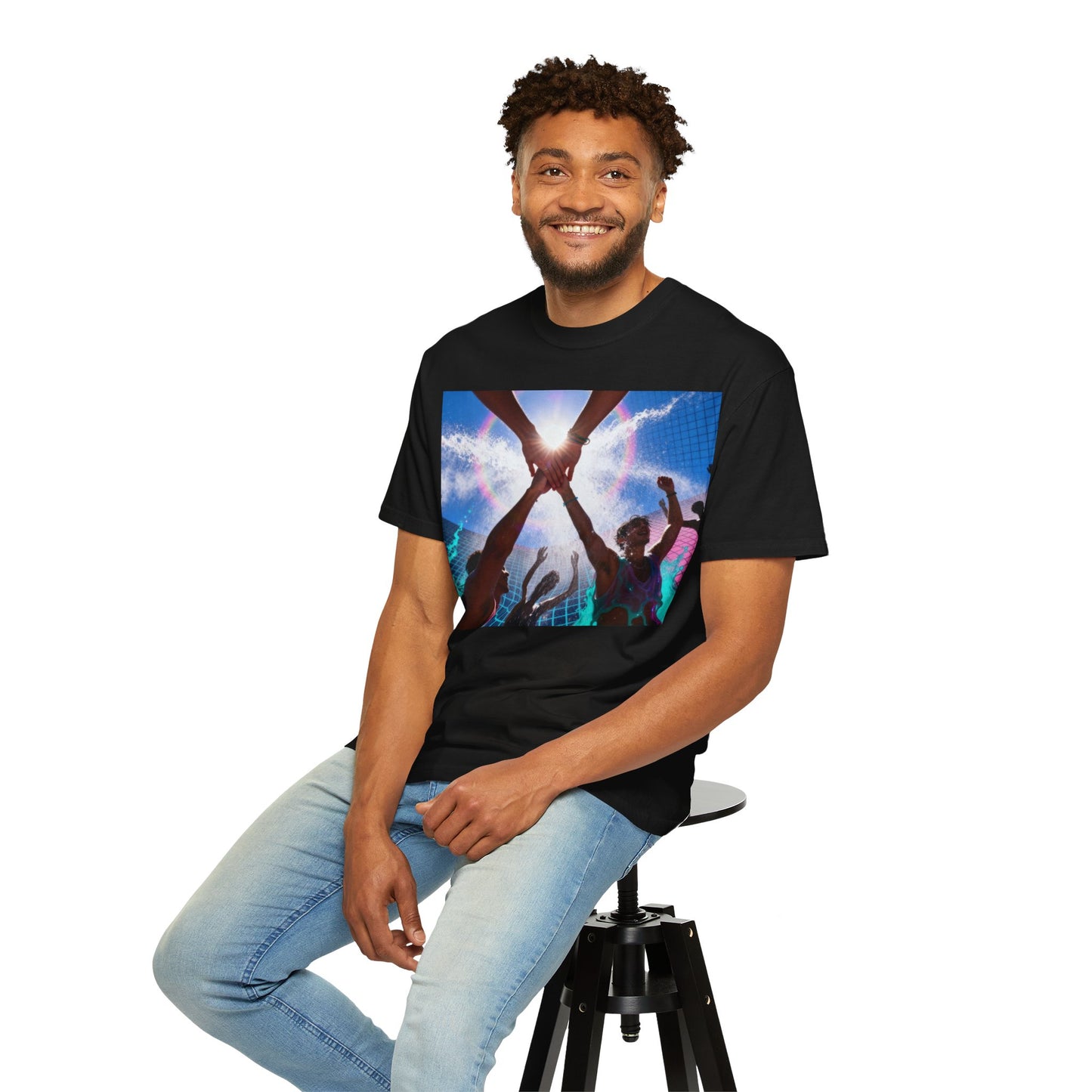Unity Festival T-Shirt — Hands Raised Concert Graphic Tee