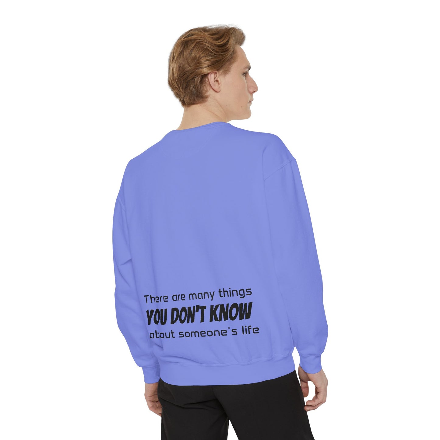 Unisex Garment-Dyed Sweatshirt (Burmese Python)