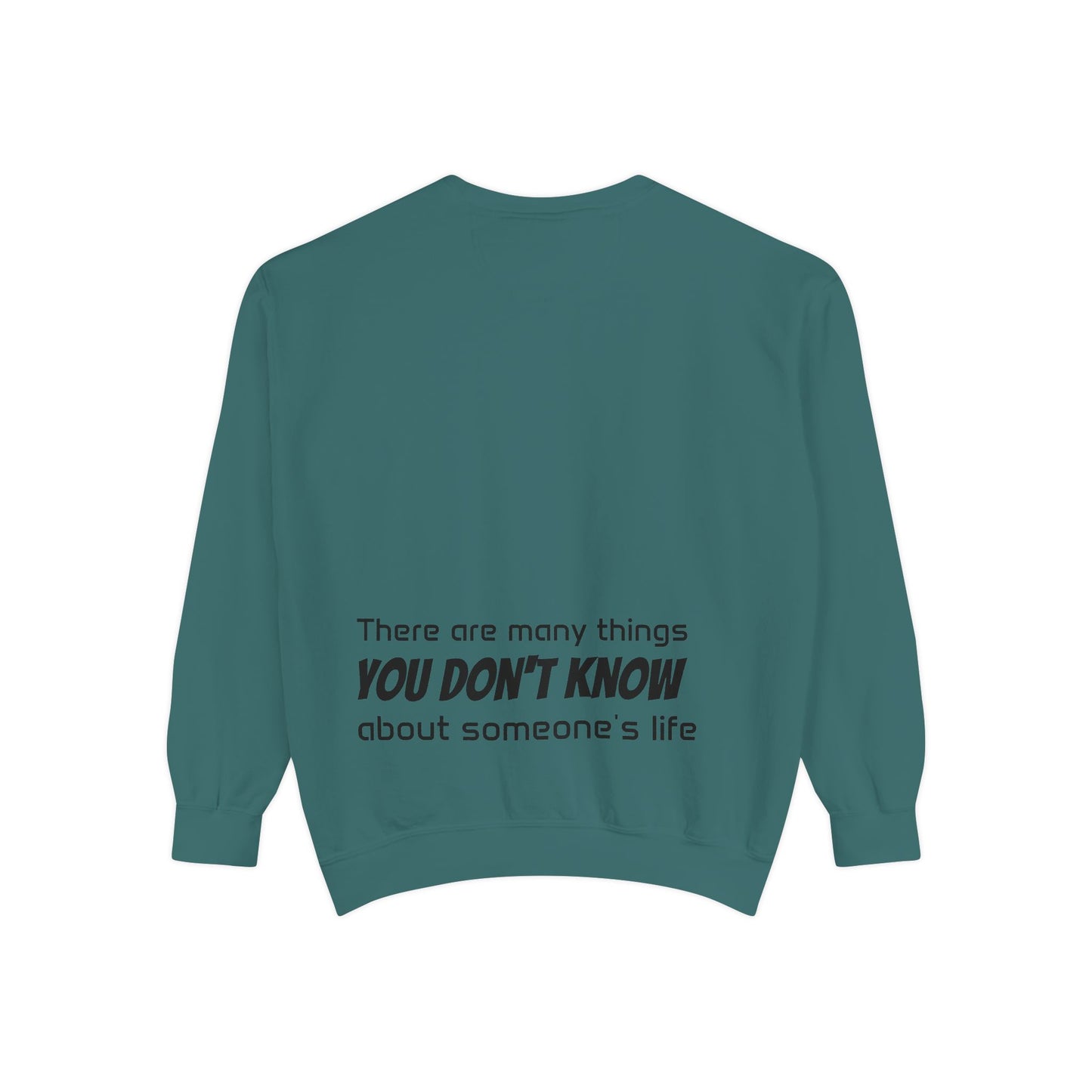 Unisex Garment-Dyed Sweatshirt (Burmese Python)