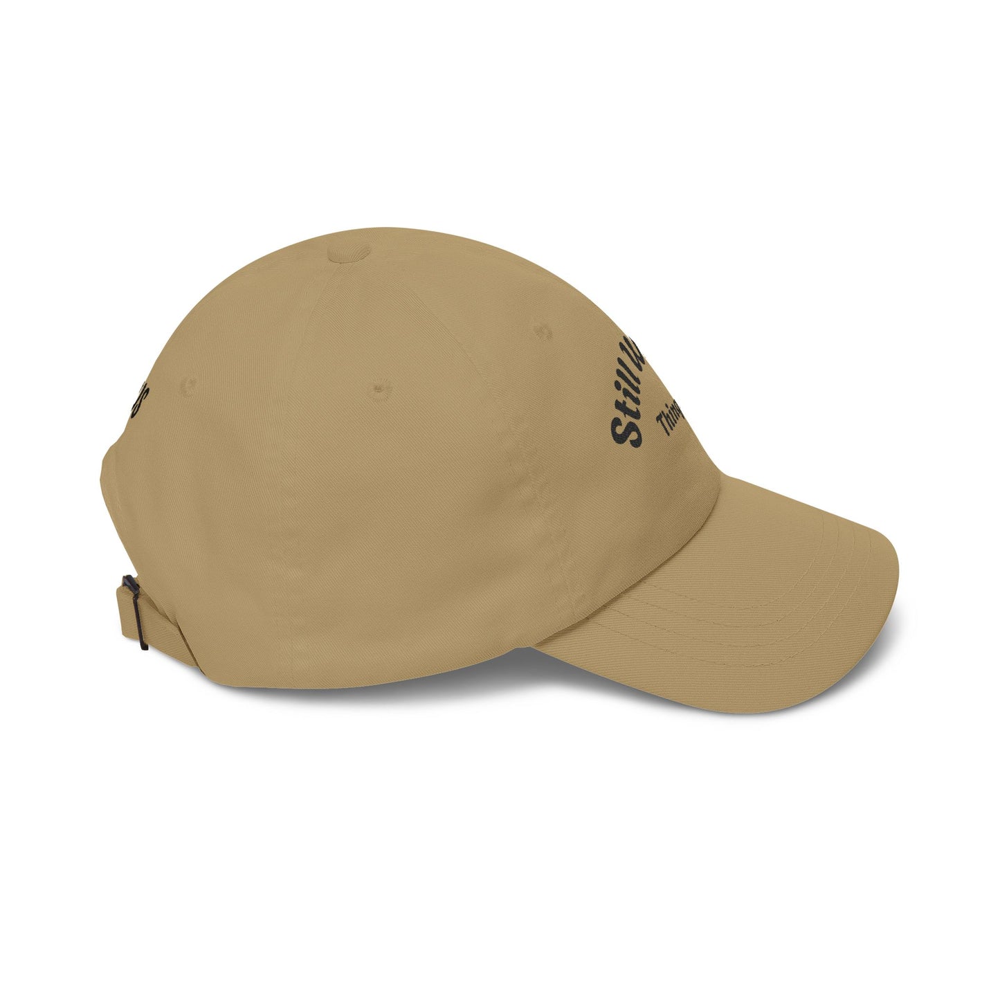 Still With Us Dad Cap — Embroidered 'Still With Us' & 'rws' White Baseball Hat