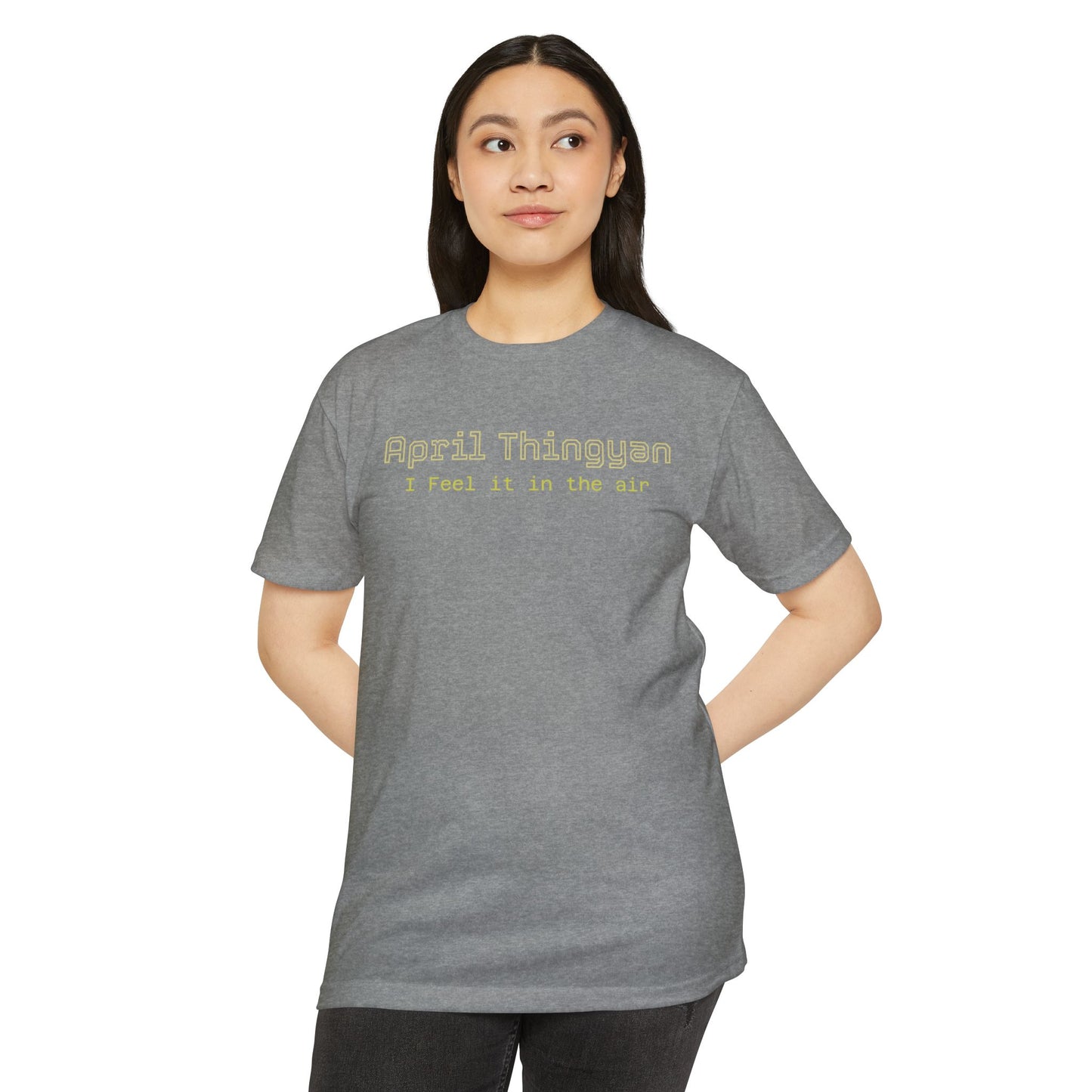 April Thingsyn Tee — "I Feel It In The Air" Vintage Spring T-Shirt