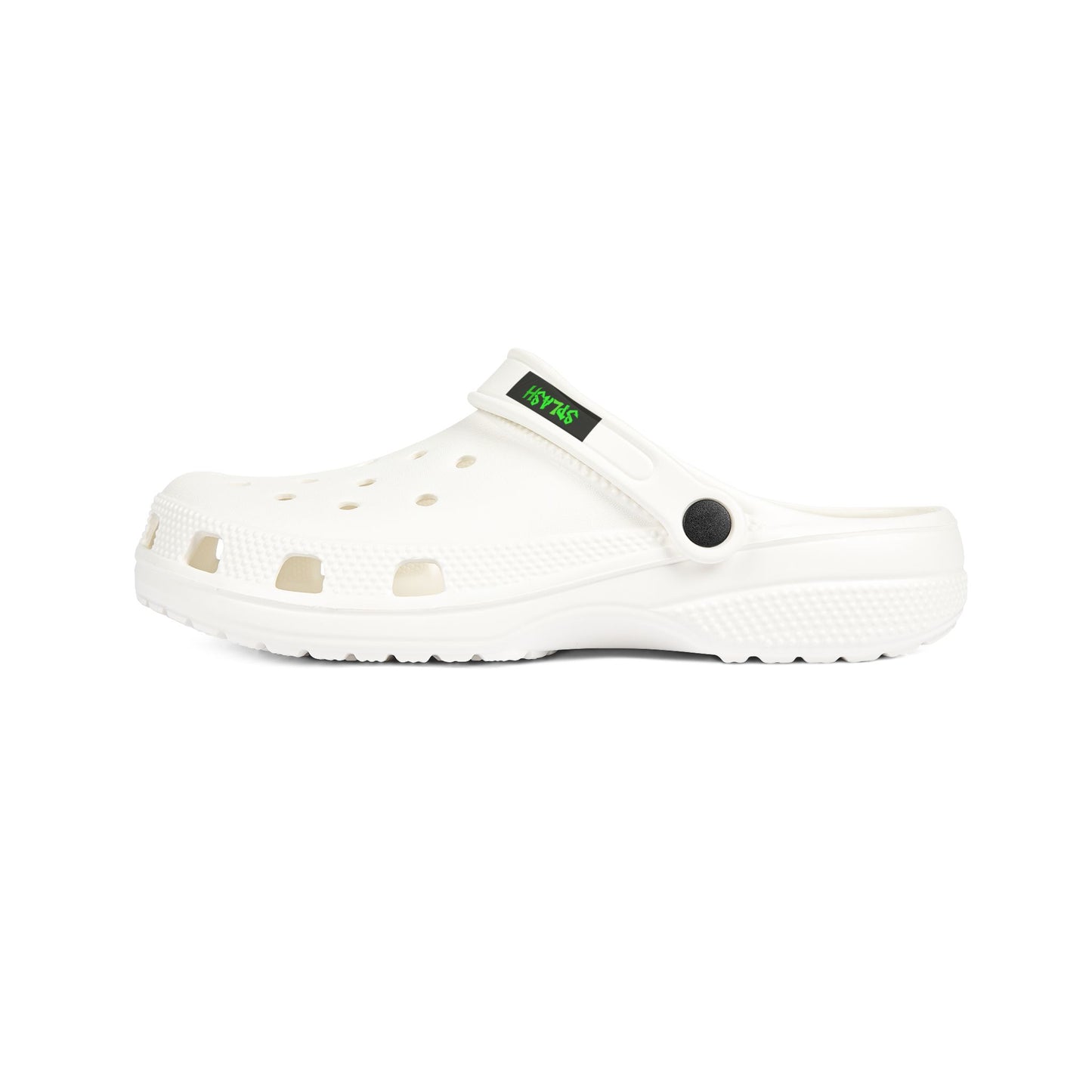 White EVA Foam Clogs — Lightweight Waterproof Slip-On Shoes