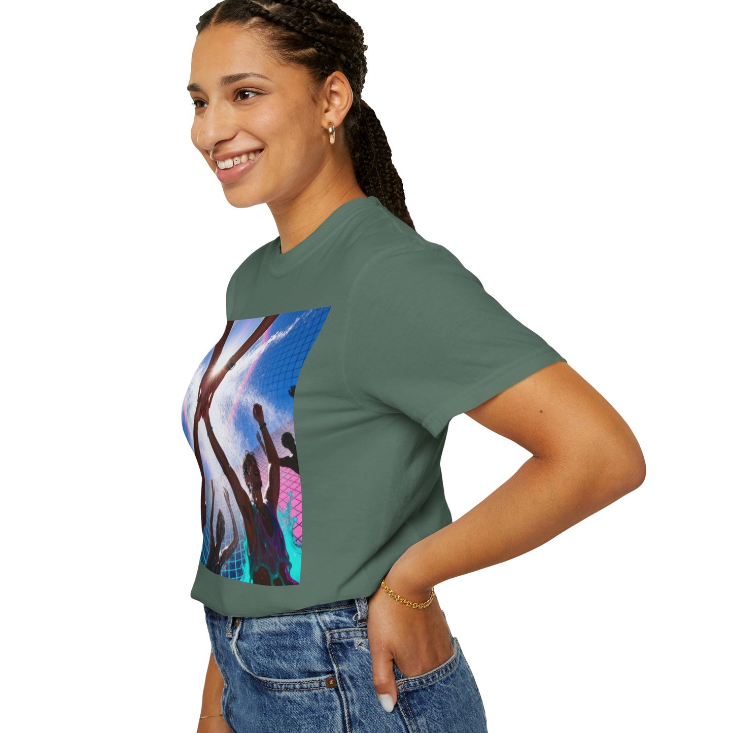 Unity Festival T-Shirt — Hands Raised Concert Graphic Tee