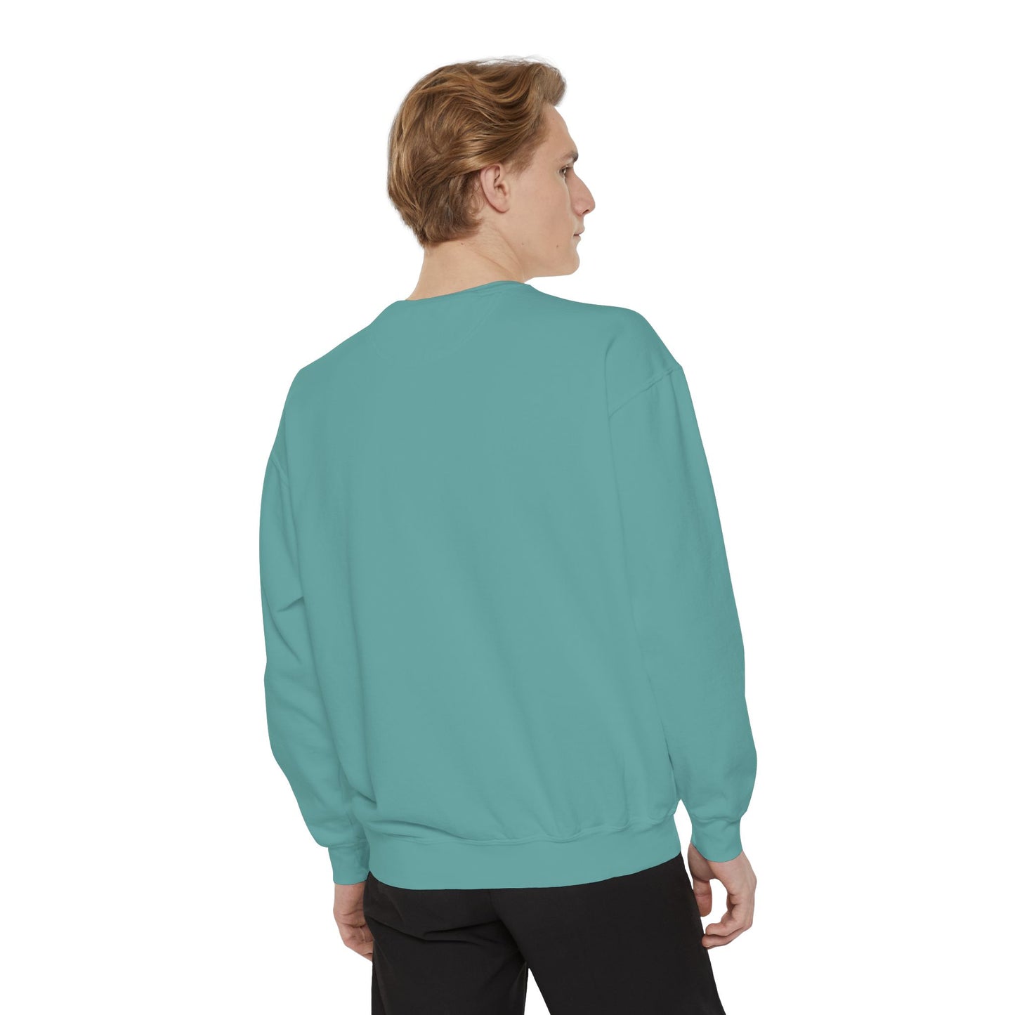 Hands Washing Art Sweatshirt — Colorful Dripping Paint Graphic Crewneck