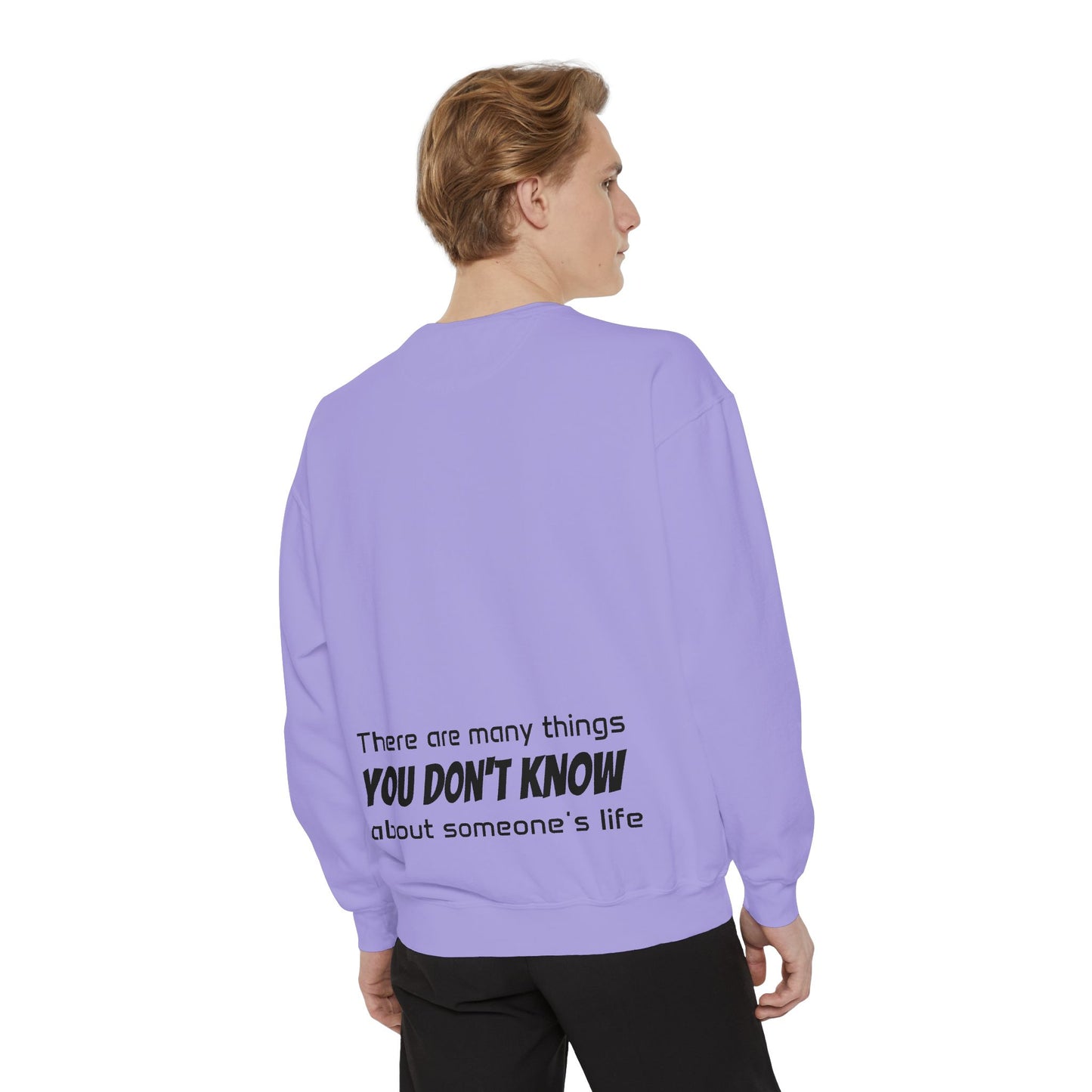 Unisex Garment-Dyed Sweatshirt (Burmese Python)