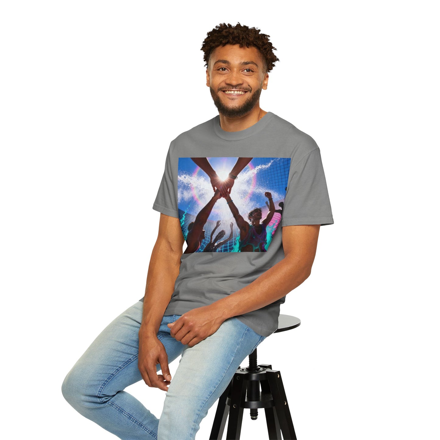 Unity Festival T-Shirt — Hands Raised Concert Graphic Tee