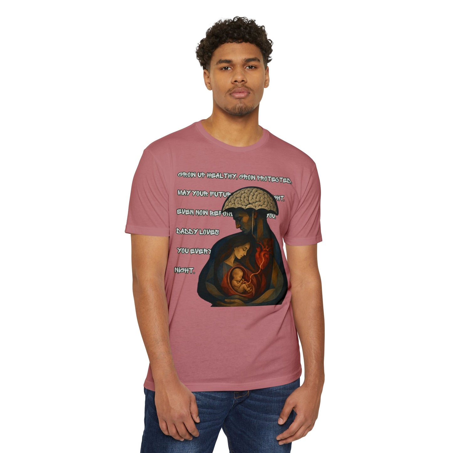 T-Shirt — Seven-Month Lullaby Modernism Painting and Lyrics