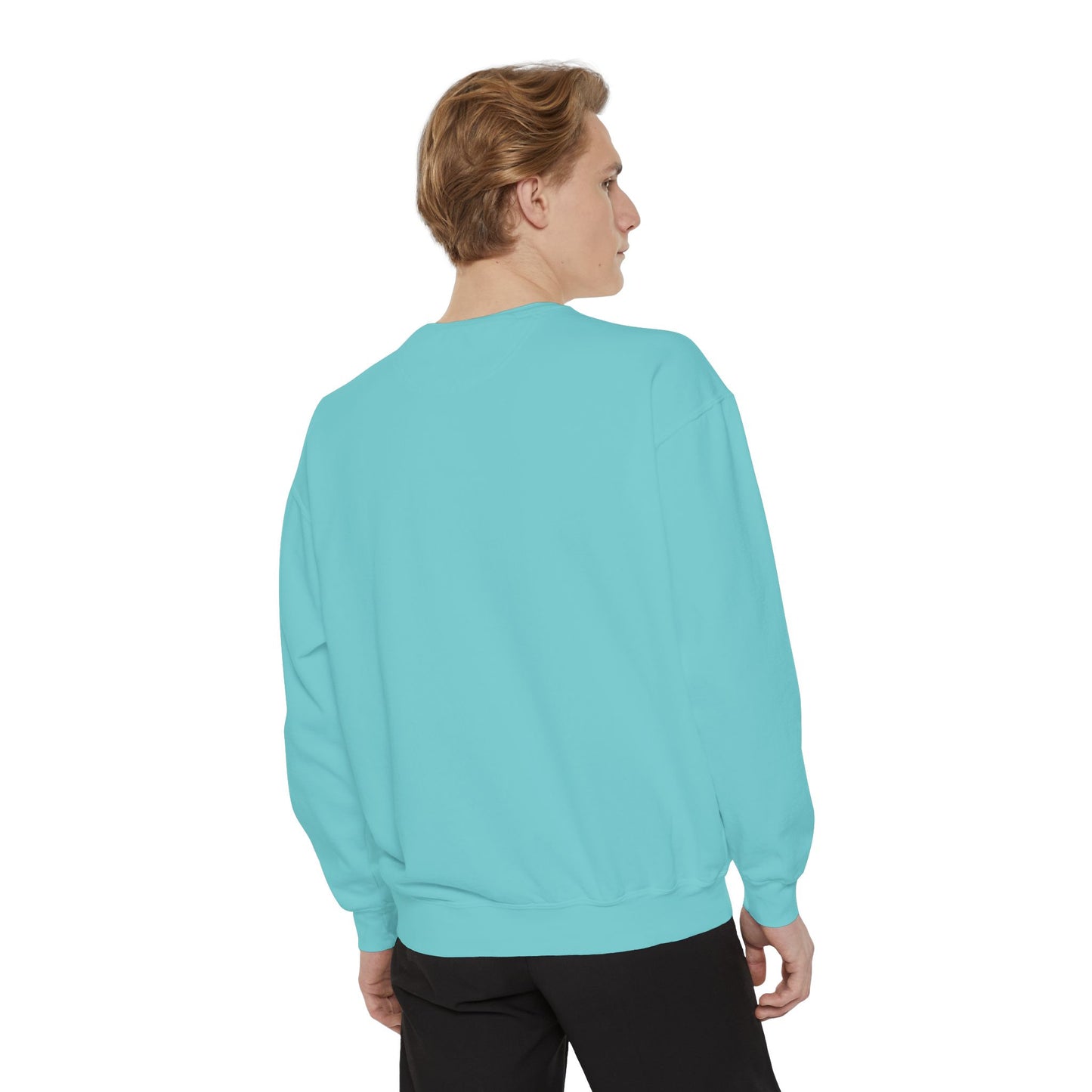 Hands Washing Art Sweatshirt — Colorful Dripping Paint Graphic Crewneck