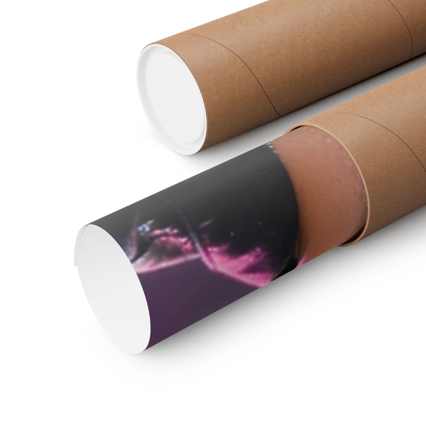 Vertical Matte Poster — Concert Portrait "Outside the Mandat"