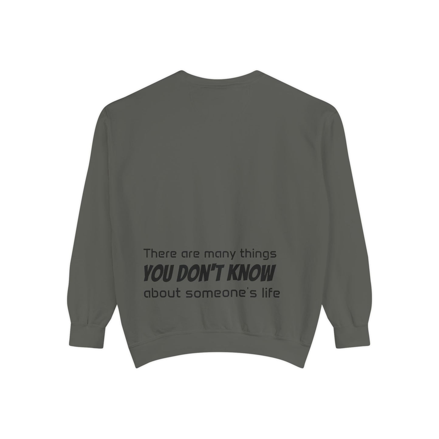 Unisex Garment-Dyed Sweatshirt (Burmese Python)