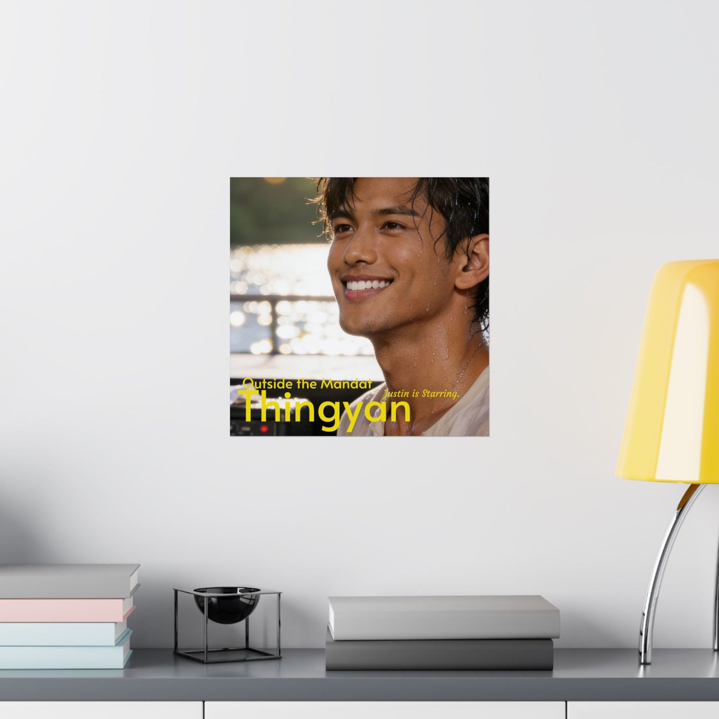 Thingyan Festival Portrait Poster — Matte Vertical Print