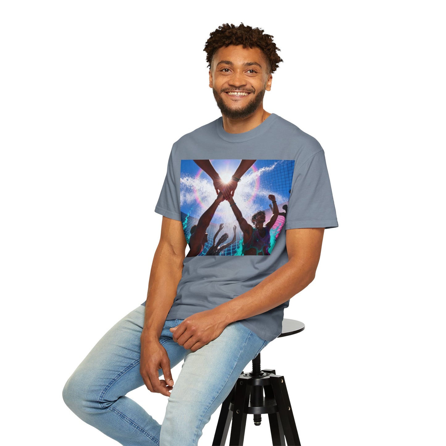 Unity Festival T-Shirt — Hands Raised Concert Graphic Tee