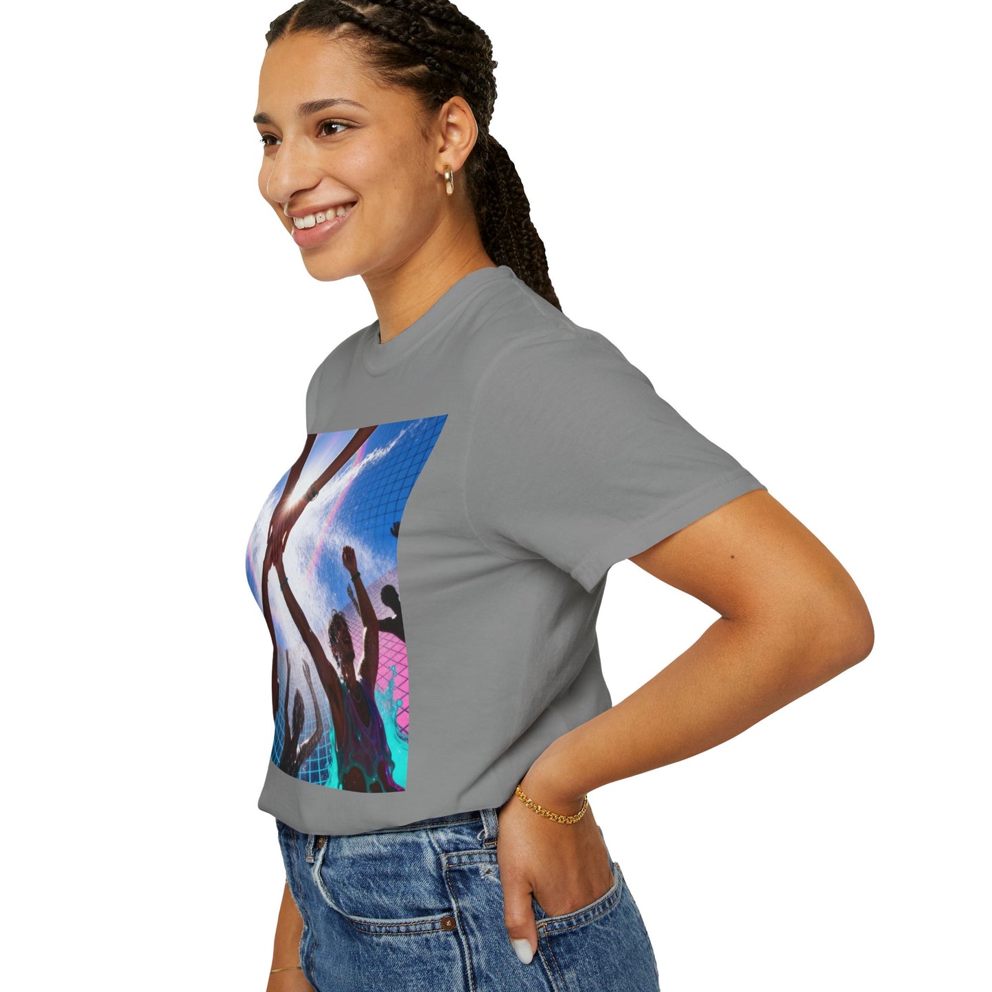 Unity Festival T-Shirt — Hands Raised Concert Graphic Tee