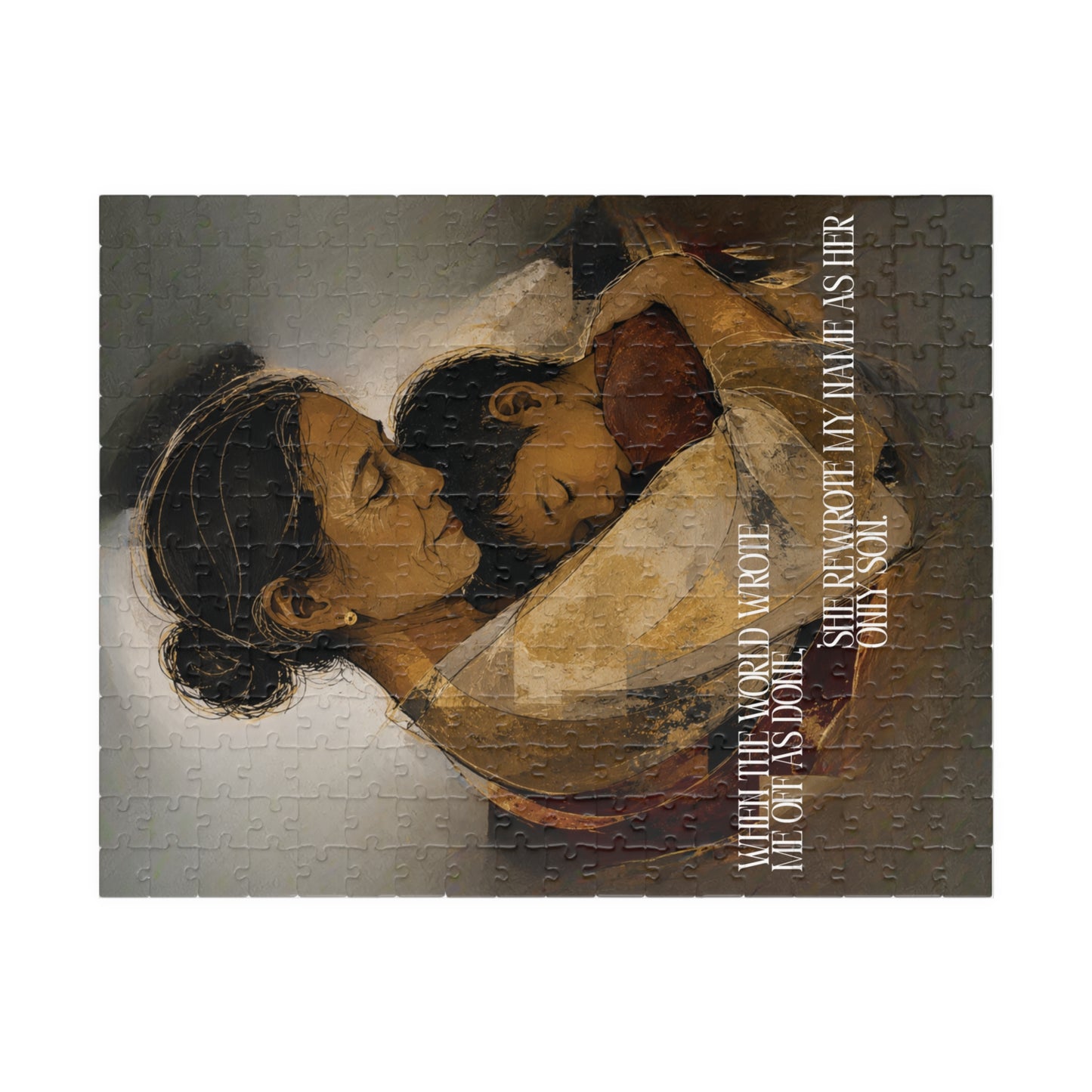 Mother and Child Art Puzzle — Heartwarming Family Jigsaw (110/252/520/1014 pcs)