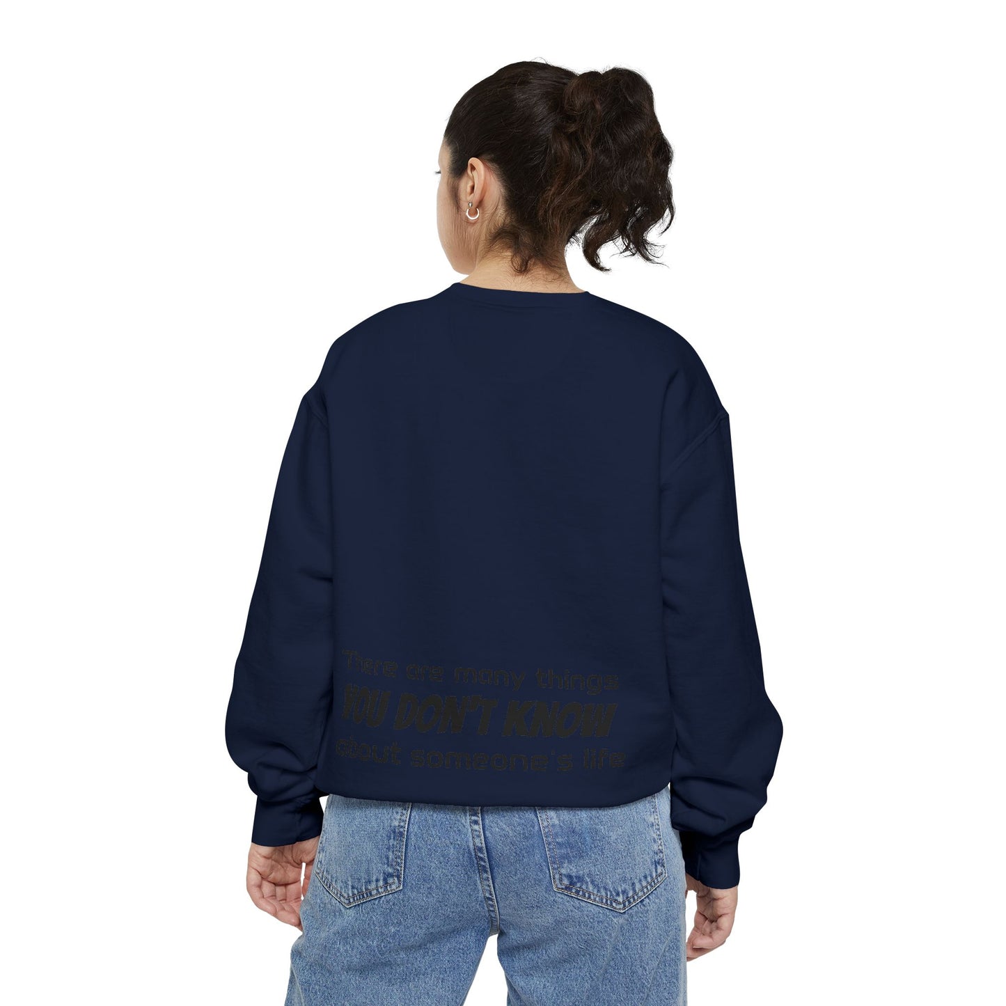 Unisex Garment-Dyed Sweatshirt (Burmese Python)