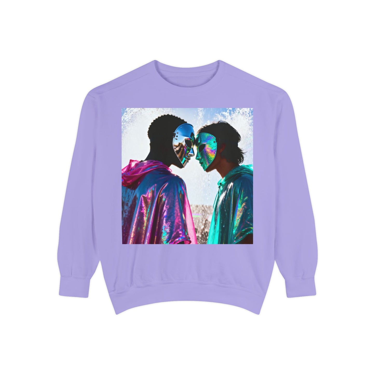 Cosmic Lovers Art Sweatshirt