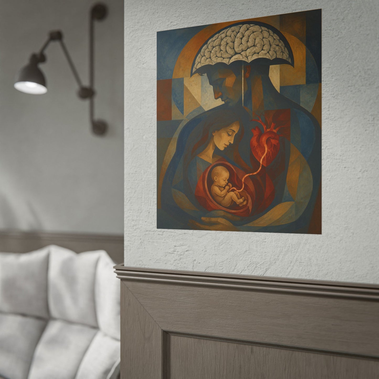 Rolled Poster — Seven-Month Lullaby Modernism Print