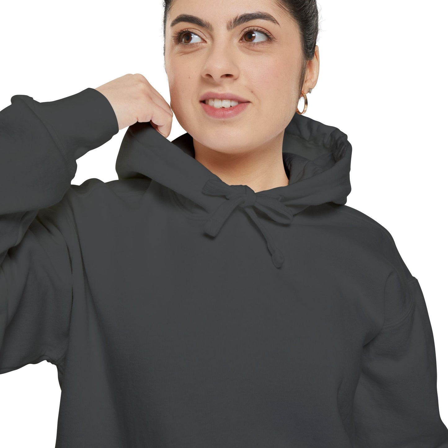 Classic White Hoodie — Minimal Garment-Dyed Pullover for Everyday Comfort