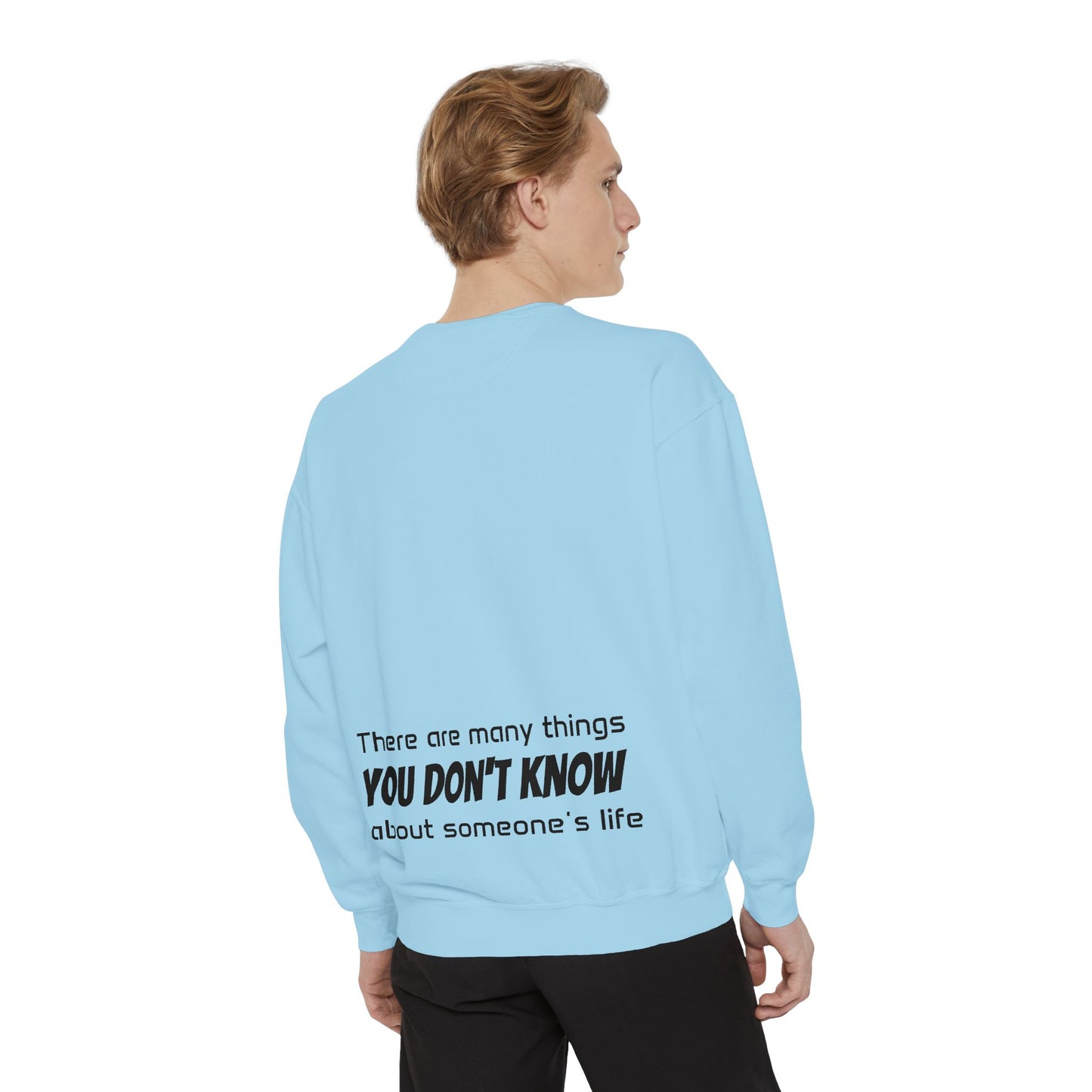 Unisex Garment-Dyed Sweatshirt (Burmese Python)