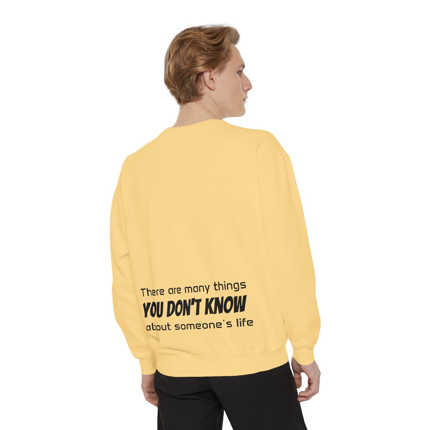 Unisex Garment-Dyed Sweatshirt (Burmese Python)