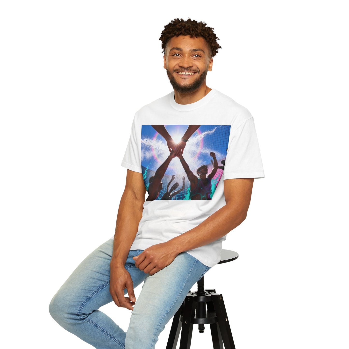 Unity Festival T-Shirt — Hands Raised Concert Graphic Tee