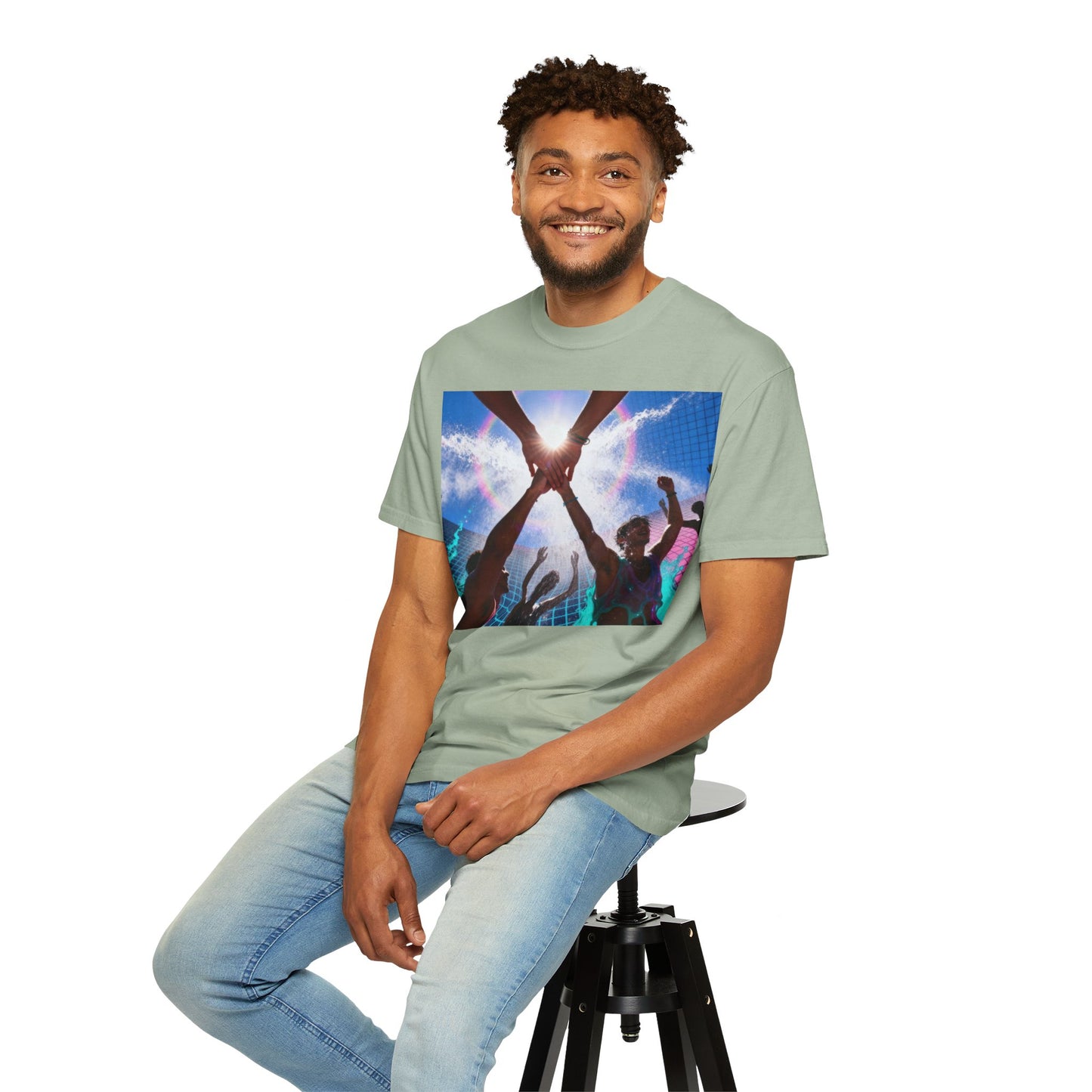Unity Festival T-Shirt — Hands Raised Concert Graphic Tee