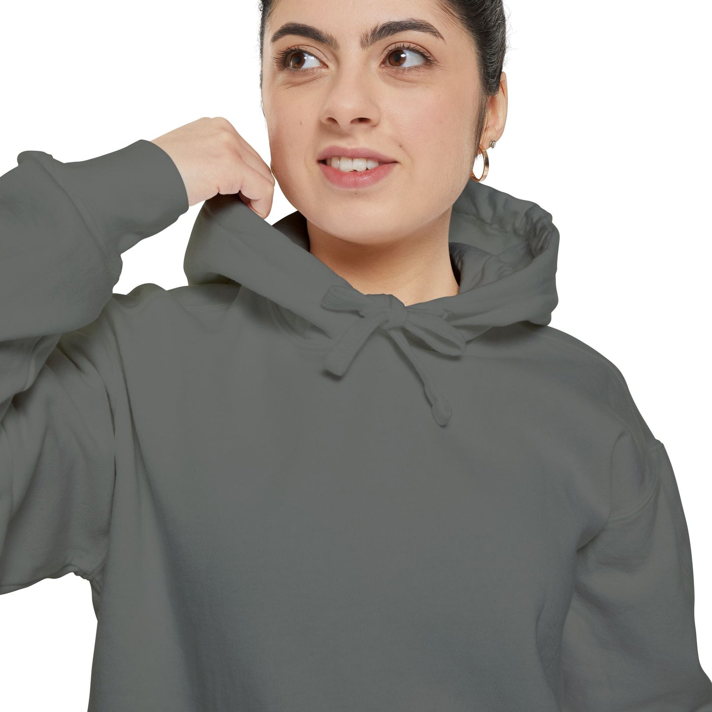 Classic White Hoodie — Minimal Garment-Dyed Pullover for Everyday Comfort