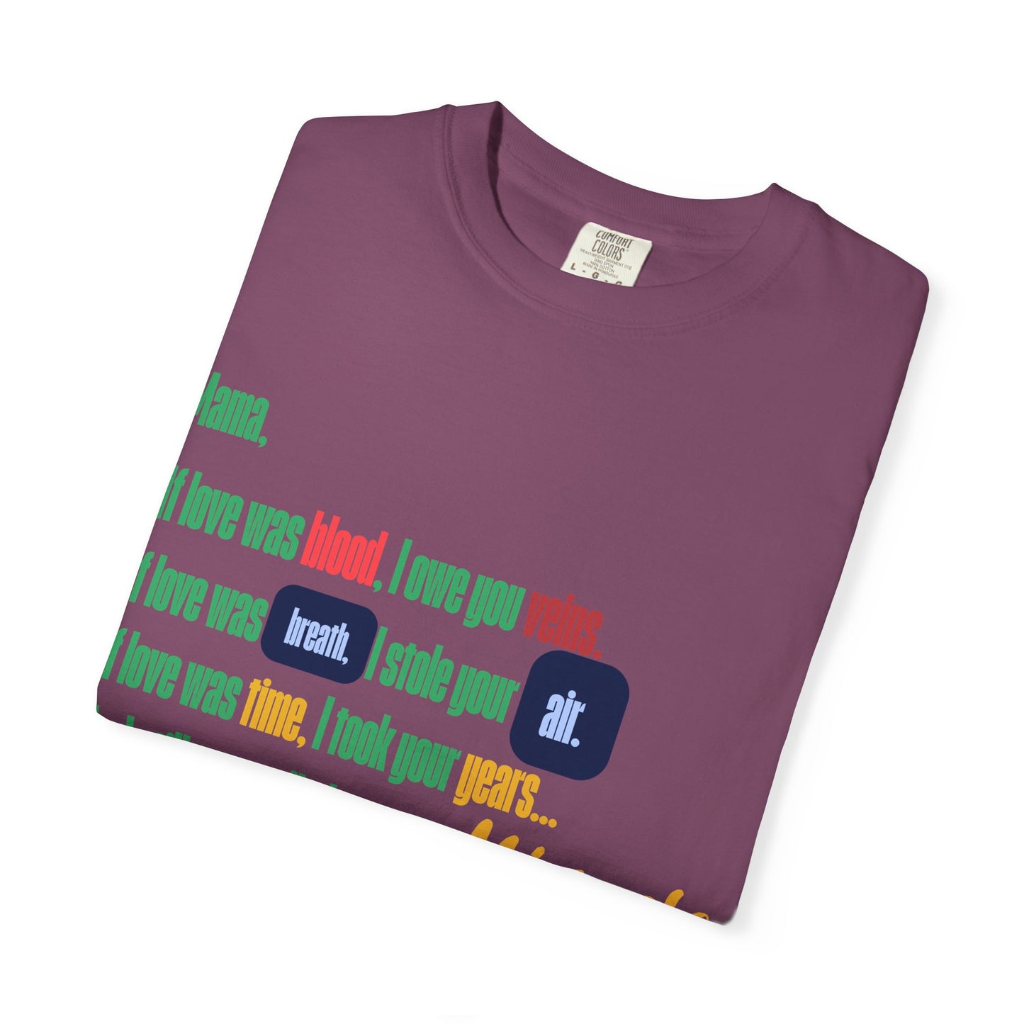 Miracle Loved Text T-Shirt — Inspirational Faith Quote Tee