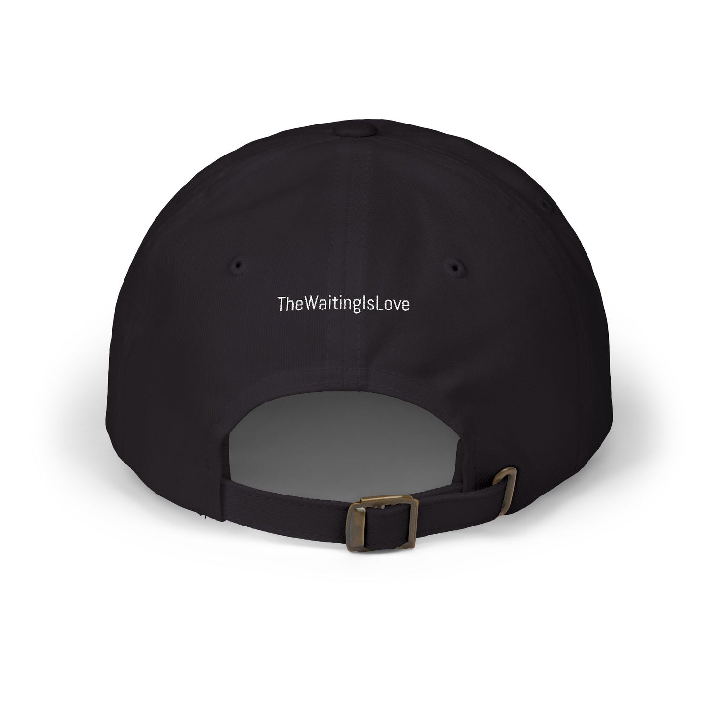 Classic Dad Cap — Embroidered ‘I Miss You More Than I’ll Ever Say’ White Baseball Hat