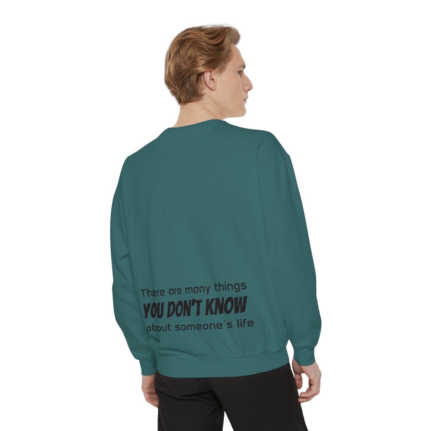 Unisex Garment-Dyed Sweatshirt (Burmese Python)