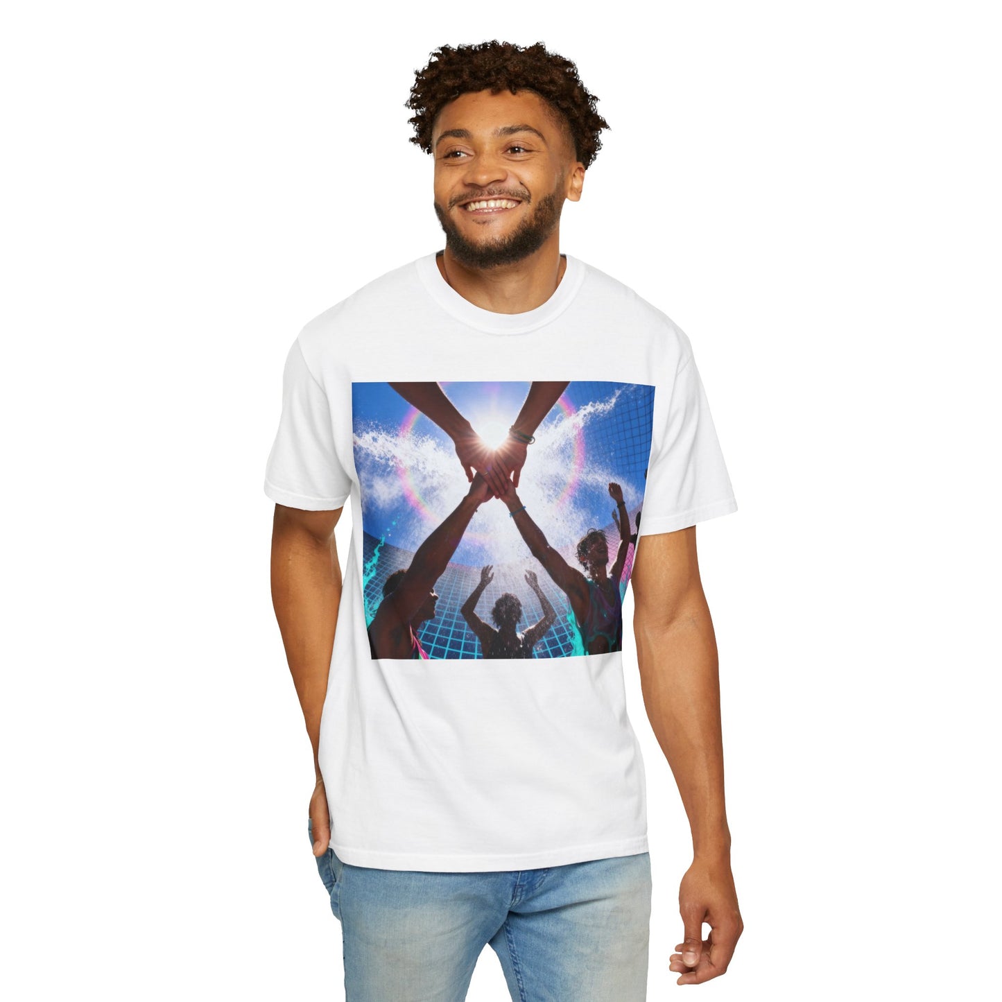 Unity Festival T-Shirt — Hands Raised Concert Graphic Tee
