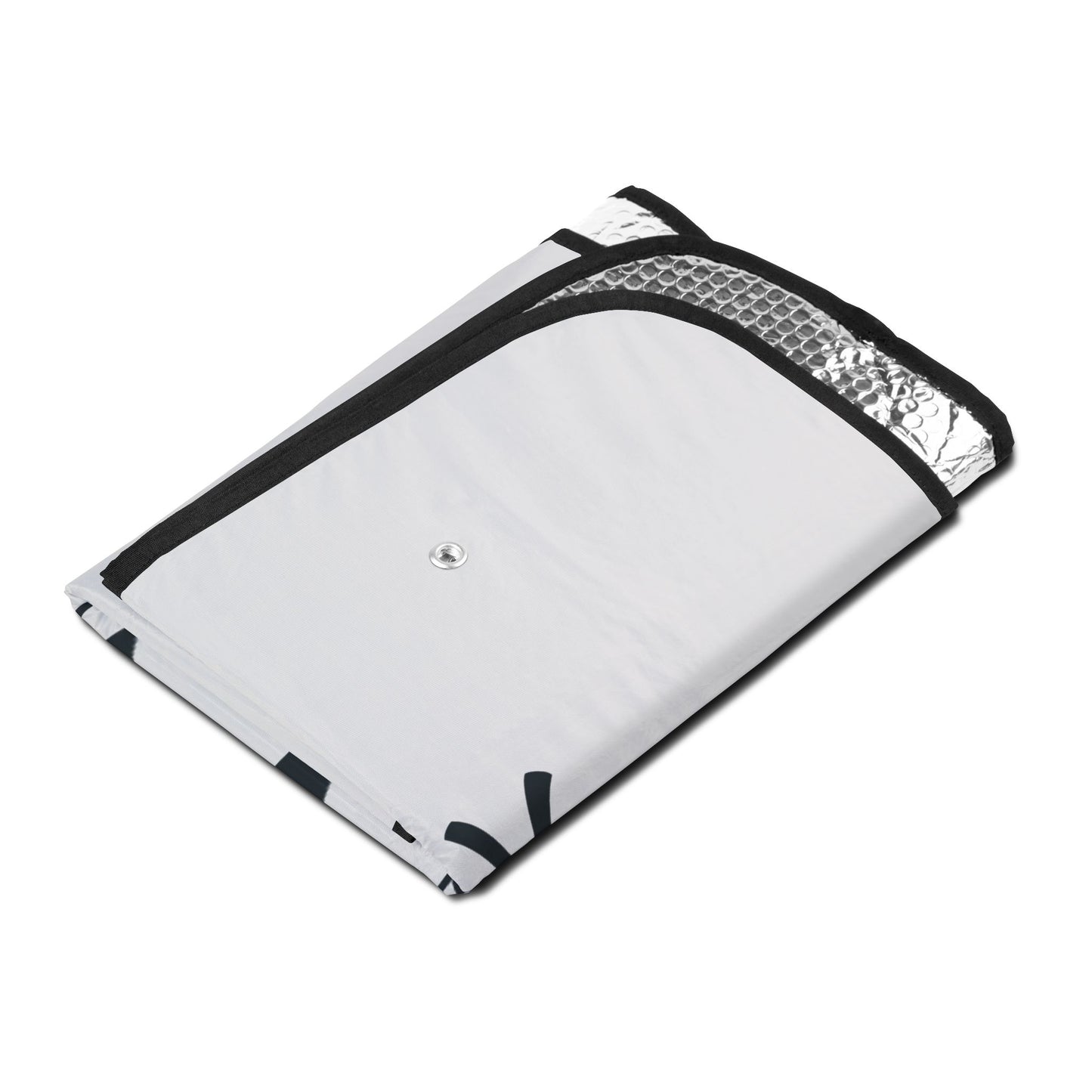 Windshield Sunshade with Poetic Quote – 'Outside but I don't mind' Car Sun Shade