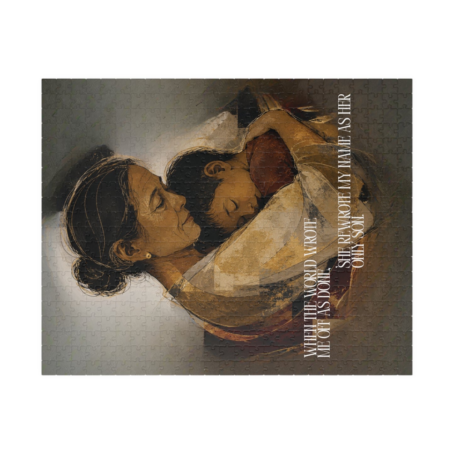 Mother and Child Art Puzzle — Heartwarming Family Jigsaw (110/252/520/1014 pcs)