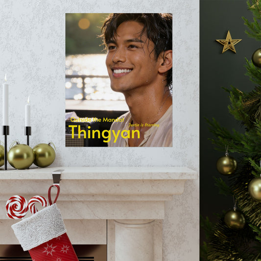 Thingyan Festival Portrait Poster — Matte Vertical Print