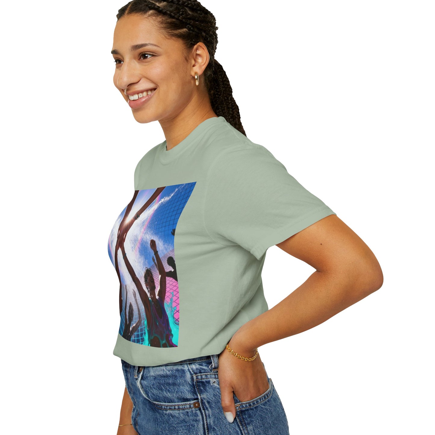 Unity Festival T-Shirt — Hands Raised Concert Graphic Tee