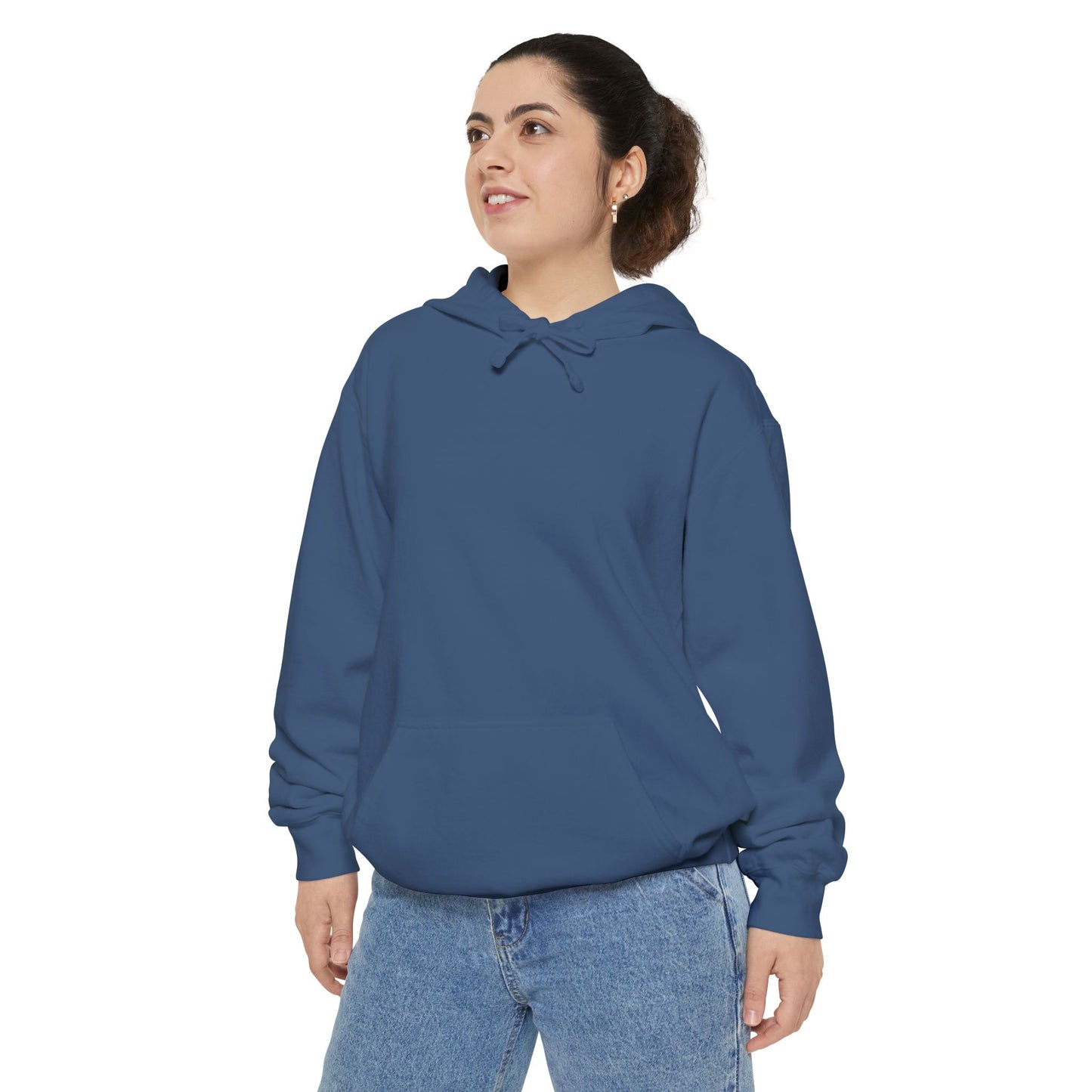 Classic White Hoodie — Minimal Garment-Dyed Pullover for Everyday Comfort