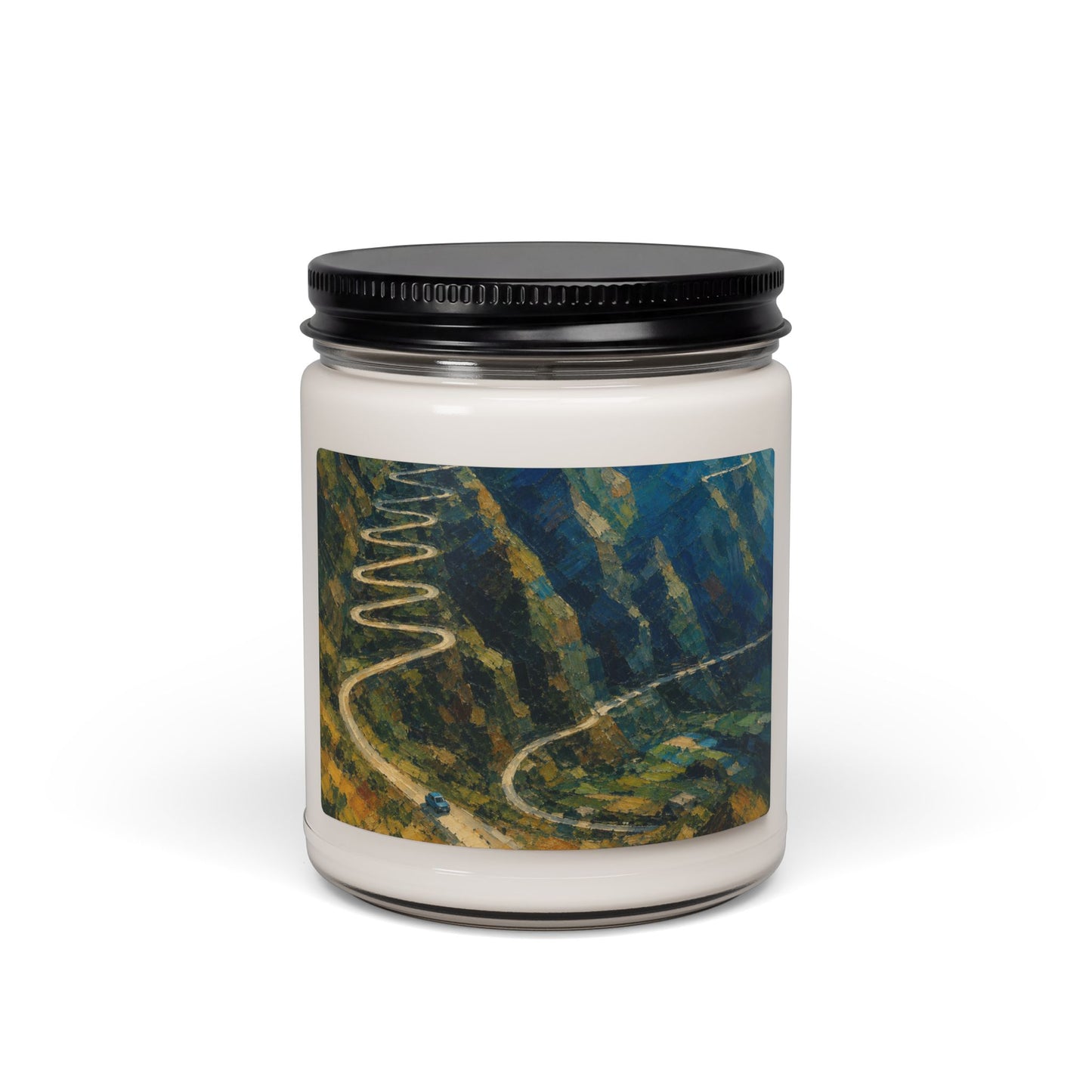 9oz Scented Soy Candle — Ledo Road Art Label