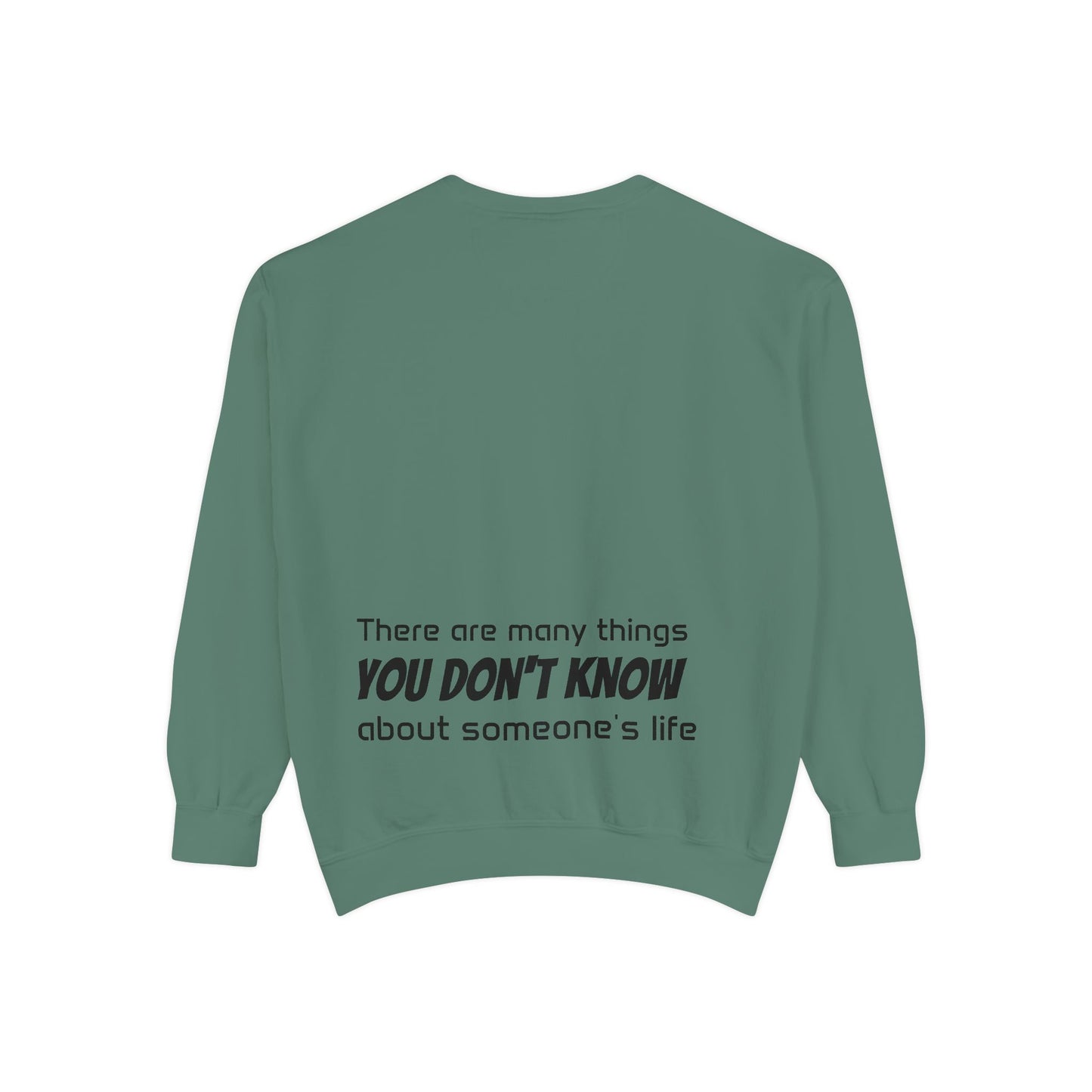 Unisex Garment-Dyed Sweatshirt (Burmese Python)