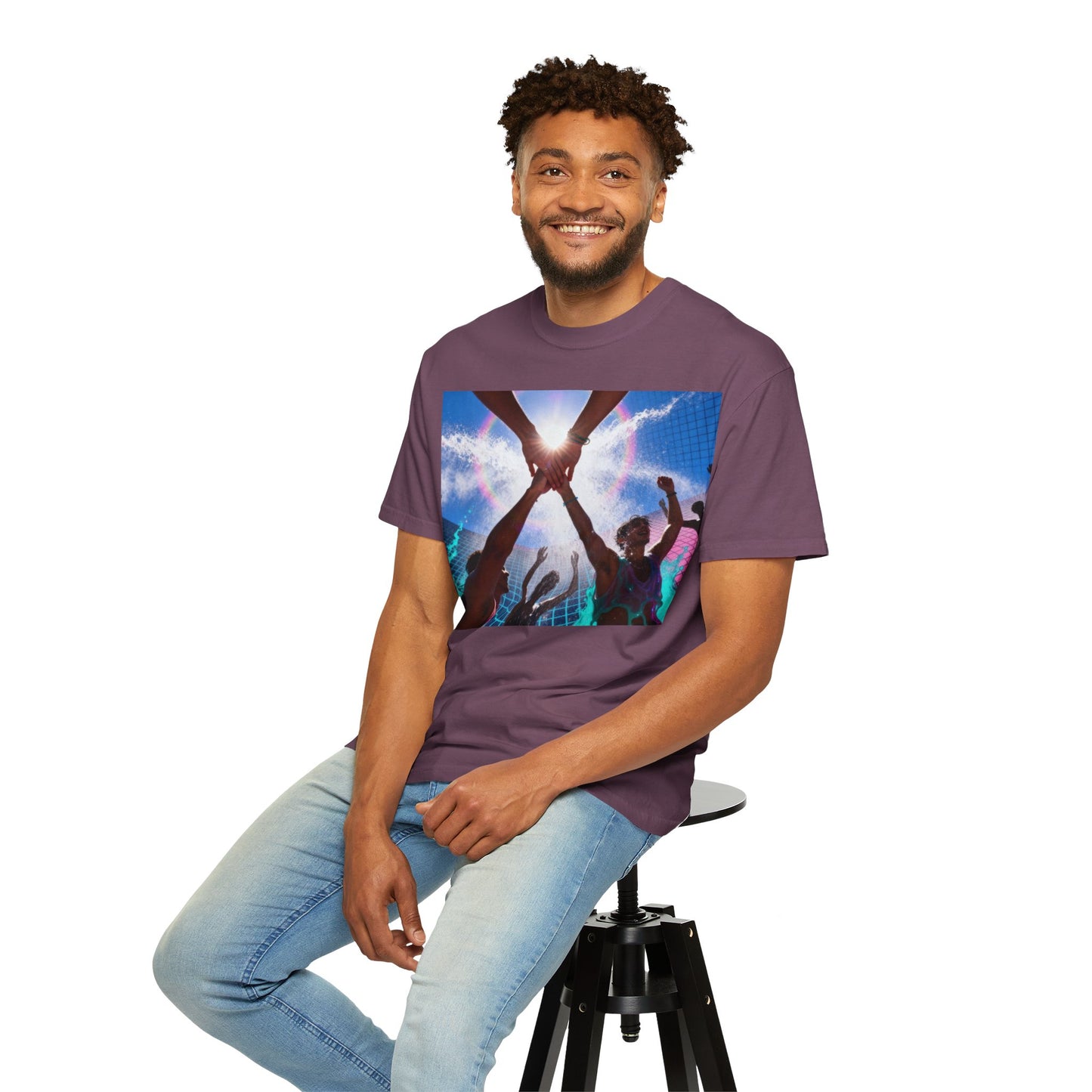 Unity Festival T-Shirt — Hands Raised Concert Graphic Tee