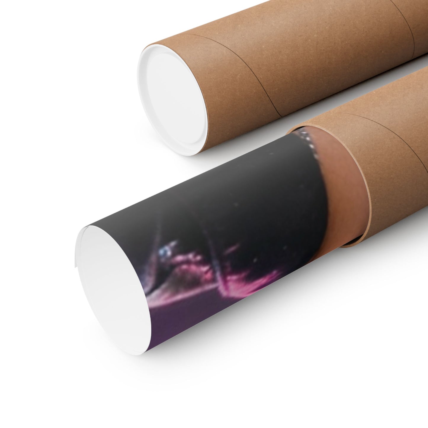 Vertical Matte Poster — Concert Portrait "Outside the Mandat"