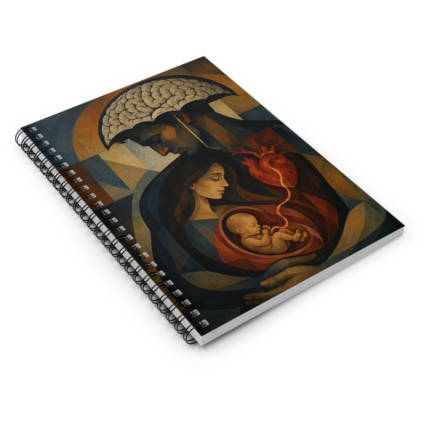 Notebook — 'Seven-Month Lullaby" Modernism Painting