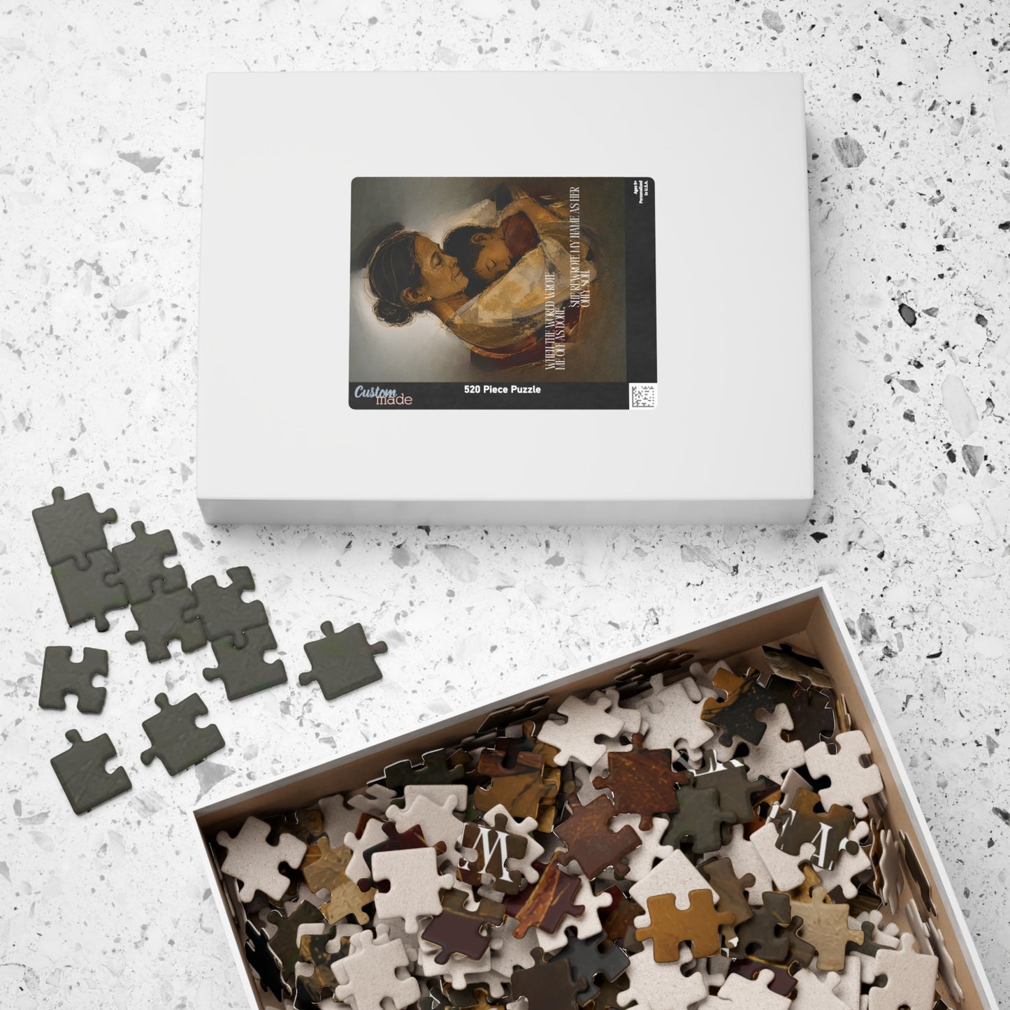 Mother and Child Art Puzzle — Heartwarming Family Jigsaw (110/252/520/1014 pcs)