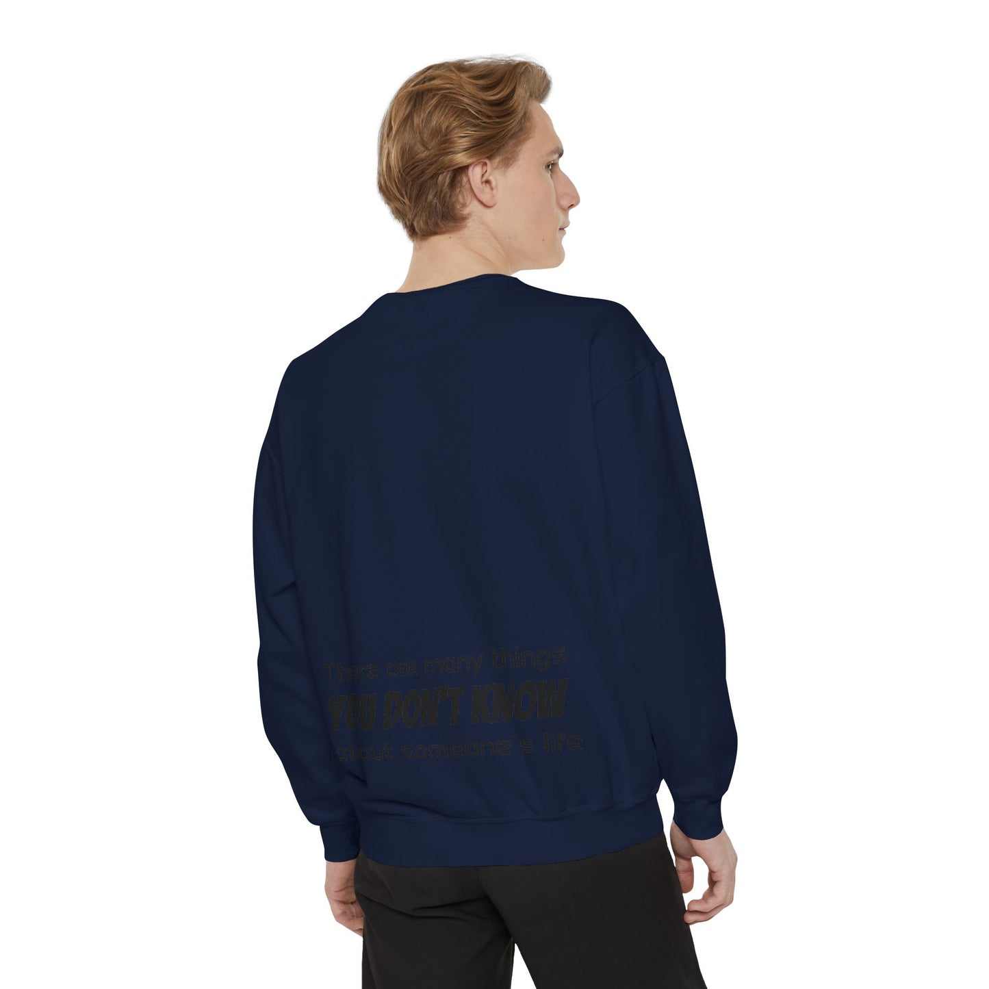 Unisex Garment-Dyed Sweatshirt (Burmese Python)