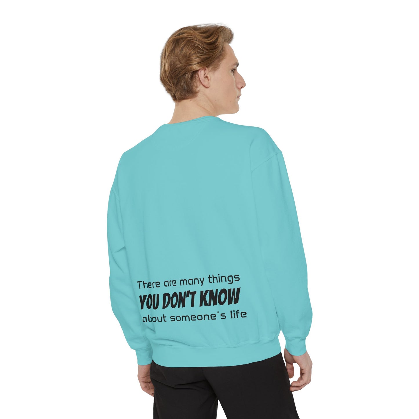 Unisex Garment-Dyed Sweatshirt (Burmese Python)