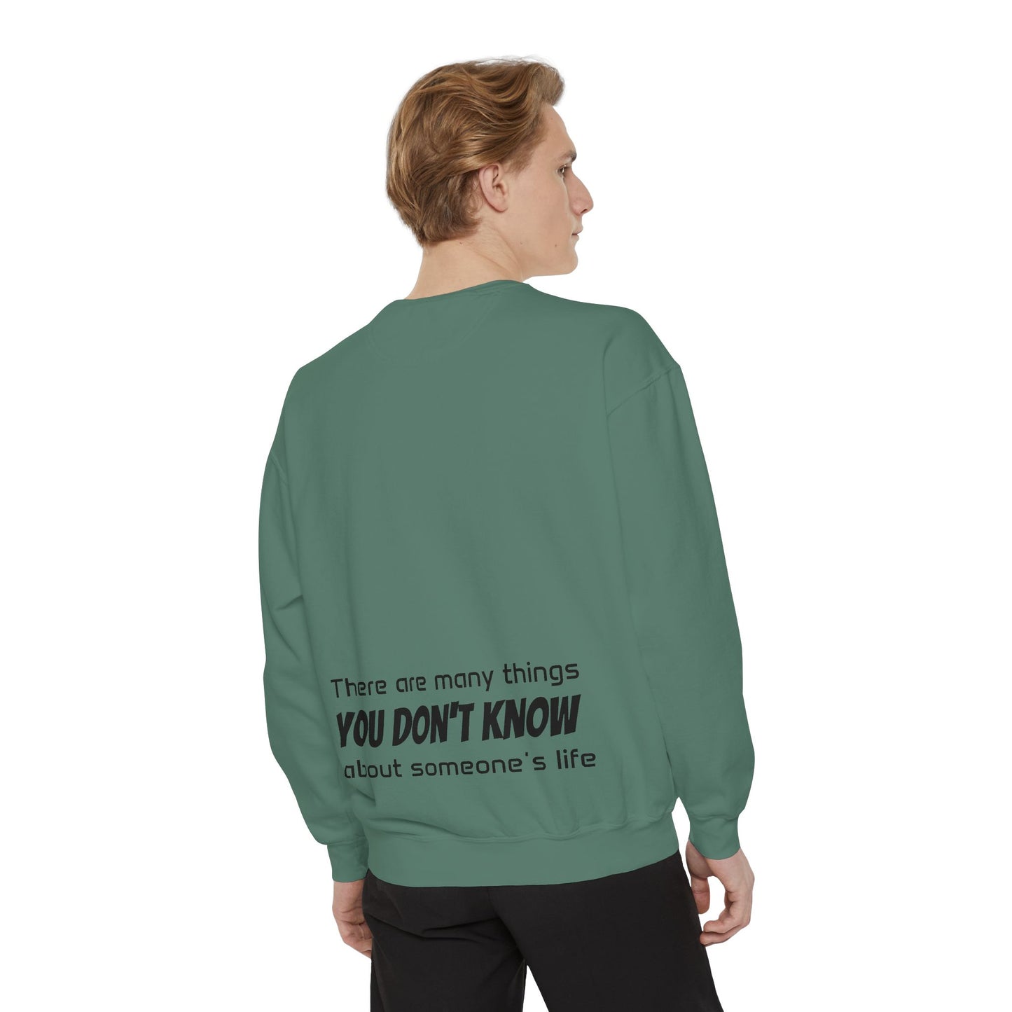 Unisex Garment-Dyed Sweatshirt (Burmese Python)
