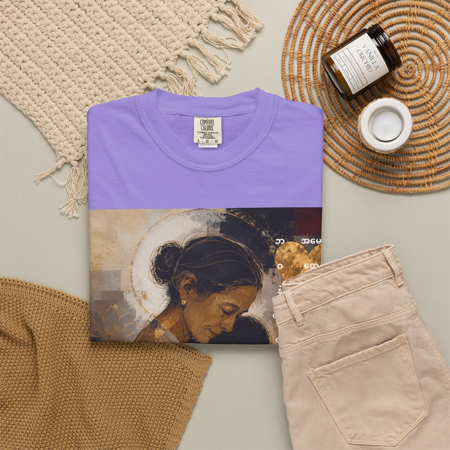 T-Shirt - Mother and Child Heart Artwork Tee
